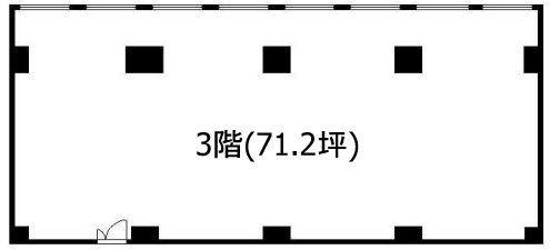 南海東京ビルディング3F 間取り図