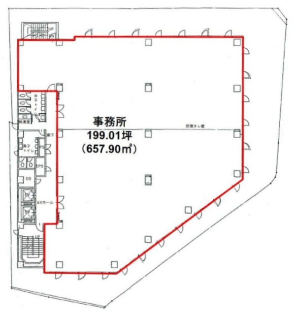 目黒F2ビル3F 間取り図