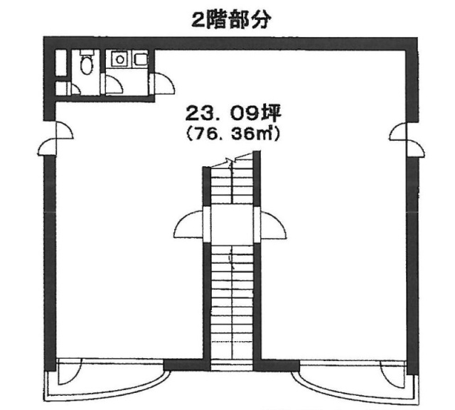 第3白倉ビル2F 間取り図