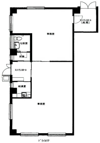 デリカビル102 間取り図