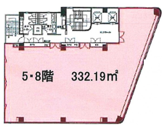 いちご渋谷道玄坂ビル5F 間取り図