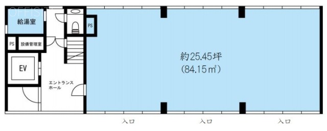 丸栄・慶雲館1F 間取り図