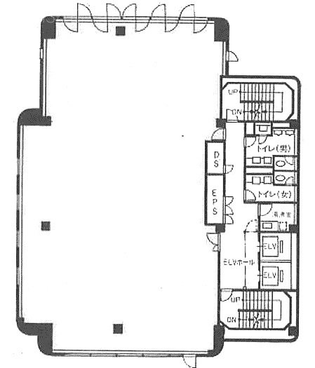 サンタワーズB棟4F 間取り図