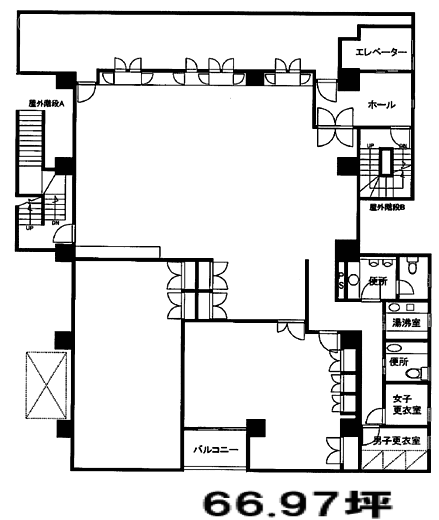 VORT幡ヶ谷2F 間取り図