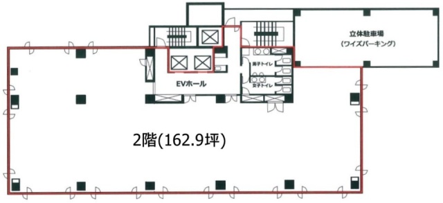 ワイズビル2F 間取り図