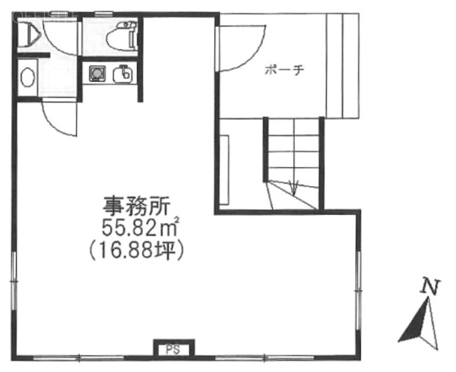 メゾン・ド・ステラビル1F 間取り図