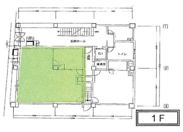 イマスHKビル1F 間取り図