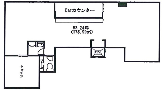 ロイヤルガーデン8ビル3F 間取り図