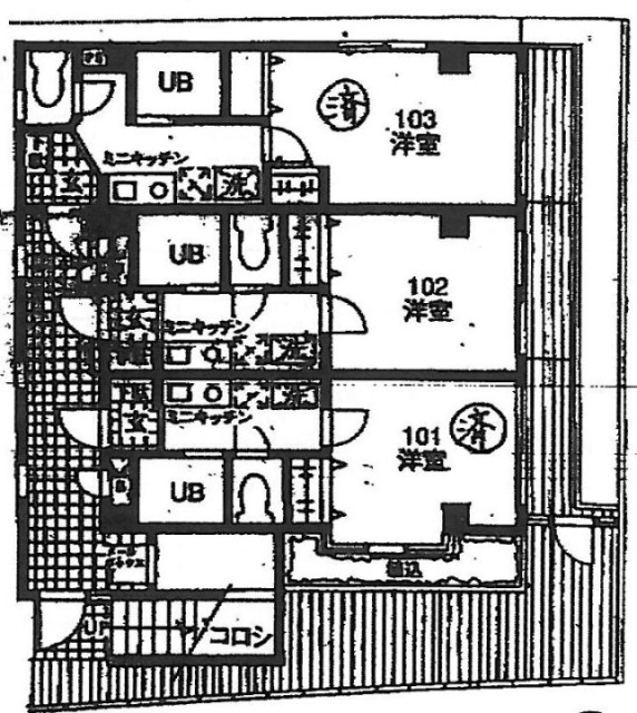 第3羽田ビル102 間取り図