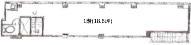 エムビルⅠ1F 間取り図