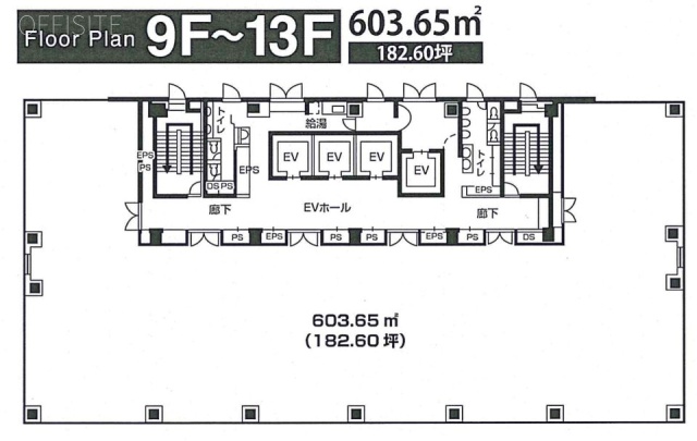 大森プライムビル12F 間取り図