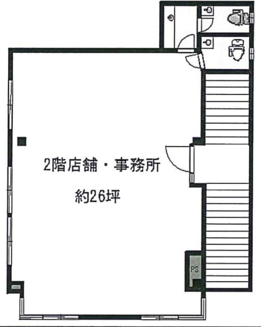 山下ビル2F 間取り図