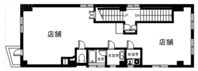 ラレーブ池袋ビル2F 間取り図
