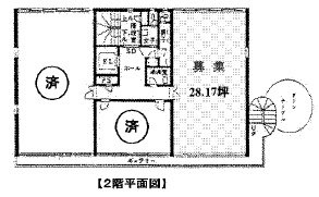 宗保第2ビル2F 間取り図
