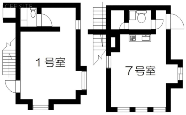 perry houseビル1・7 間取り図