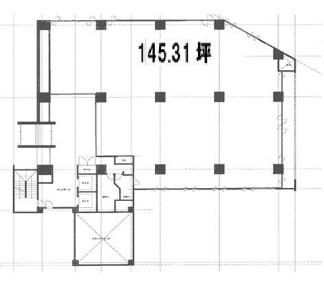 第2山万ビル1F 間取り図