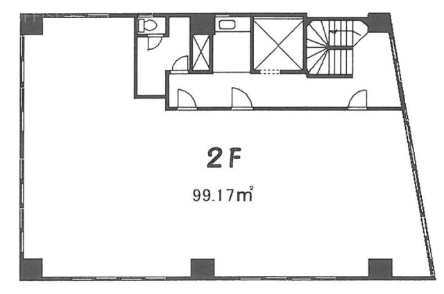 第3田中ビル2F 間取り図