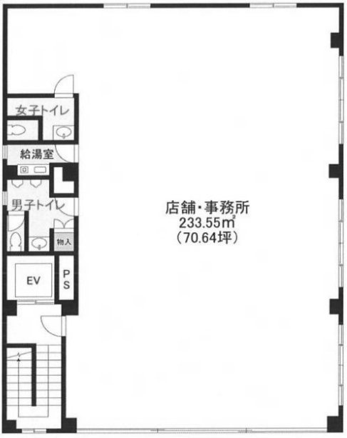 第8横溝ビル3F 間取り図