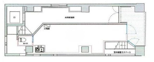 新第一ビル1F 間取り図