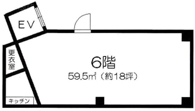 AOIビル6F 間取り図