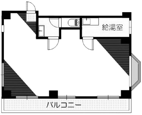 小川ビル201 間取り図