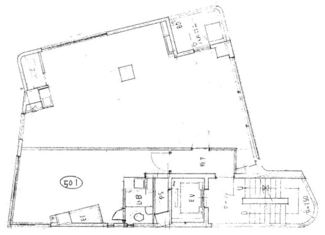 ベルエアービル501 間取り図