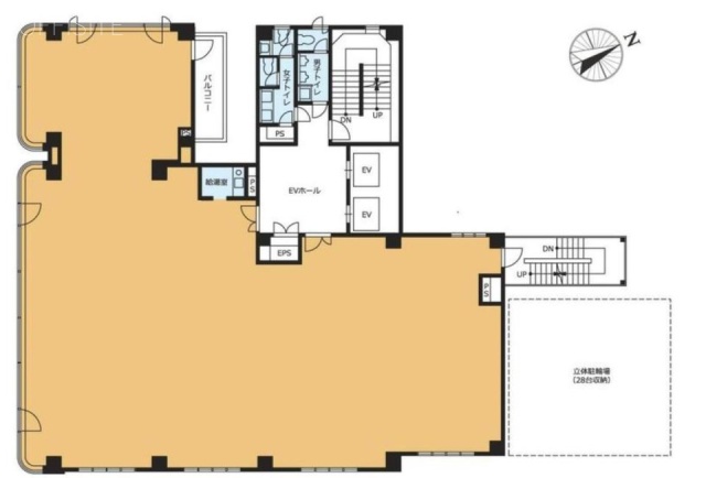 VORT新富町3F 間取り図