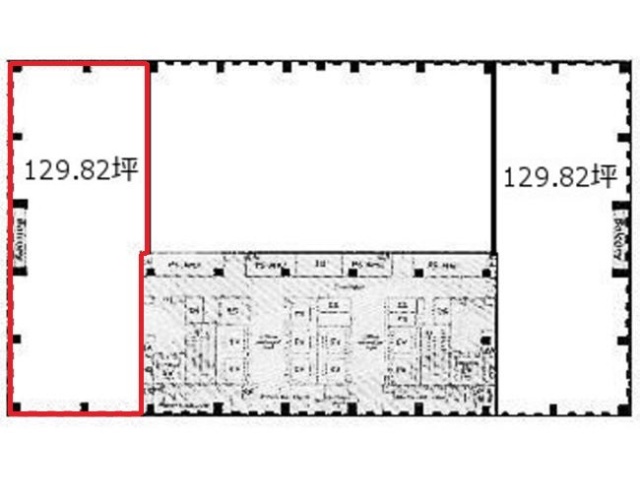 品川シーサイドウエストタワー3F 間取り図