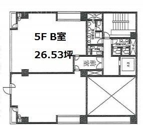 井門練馬ビルB 間取り図