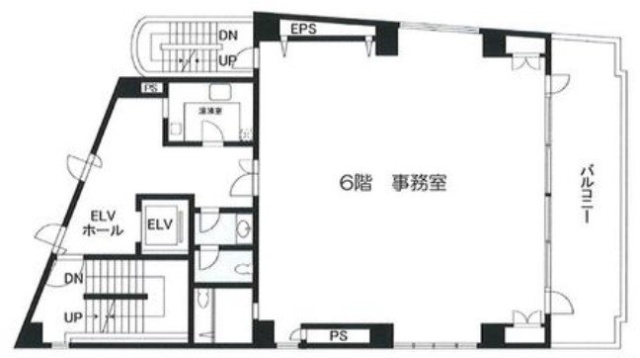 阿佐谷下田ビル6F 間取り図