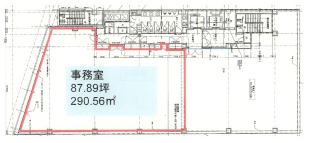 日本橋本町1丁目ビルB 間取り図