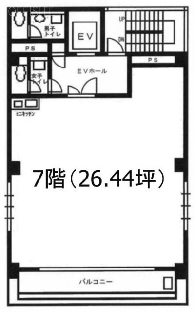 シュミット虎ノ門ビル7F 間取り図