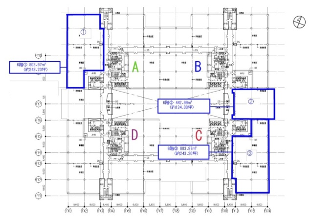 東京ファッションタウン(TFTビル東館)2 間取り図