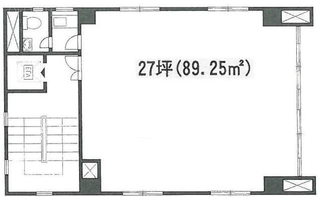 ルミエール西新宿3F 間取り図