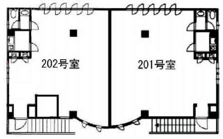 南青山MBDビル2F 間取り図