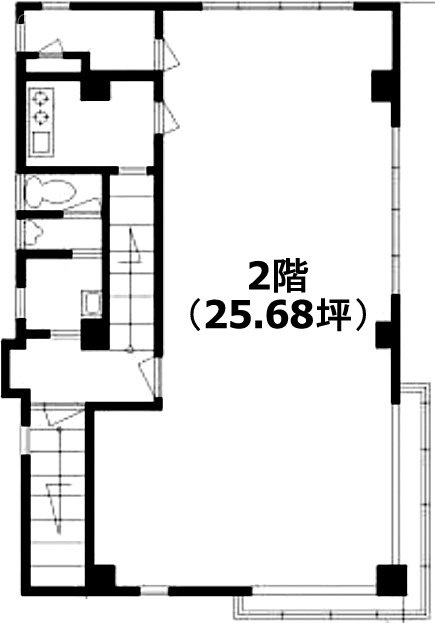 大和田ビル2F 間取り図