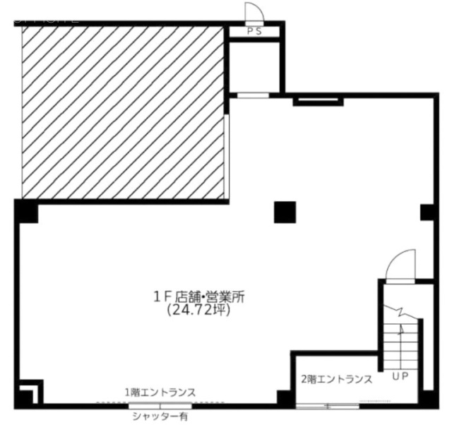 オンダ錦糸ビル1F 間取り図