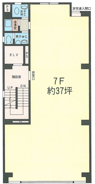 三洋堂ビル9F 間取り図