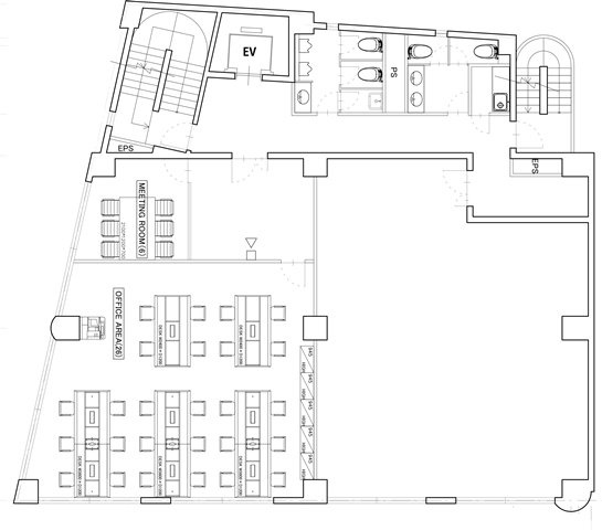 東都ビル601A 間取り図