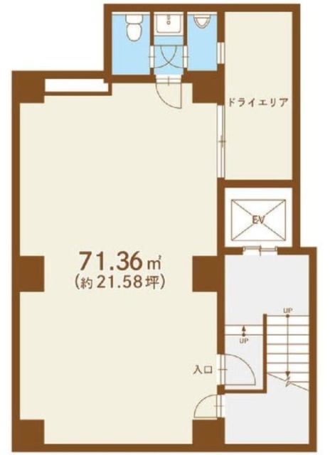 新星ビルB1F 間取り図
