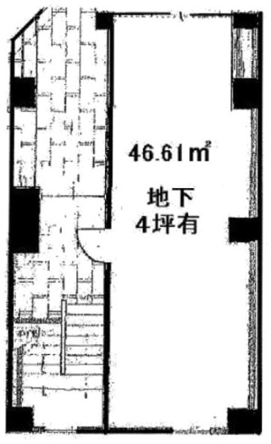 東都ビル1F 間取り図