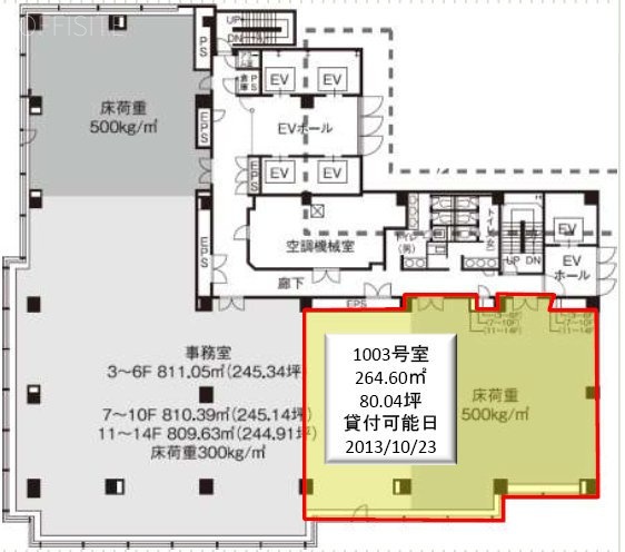 NBF池袋イーストビル1003 間取り図