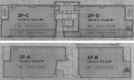 リードシー片瀬江ノ島ビルD 間取り図