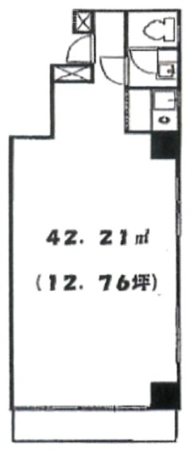 スターハイツ台東ビル2F 間取り図
