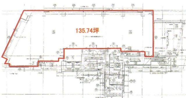 ザイマックス岩本町ビル5F 間取り図