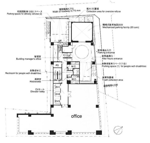 JMFビル渋谷032F 間取り図