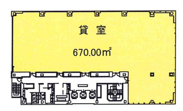 京橋TDビル3F 間取り図