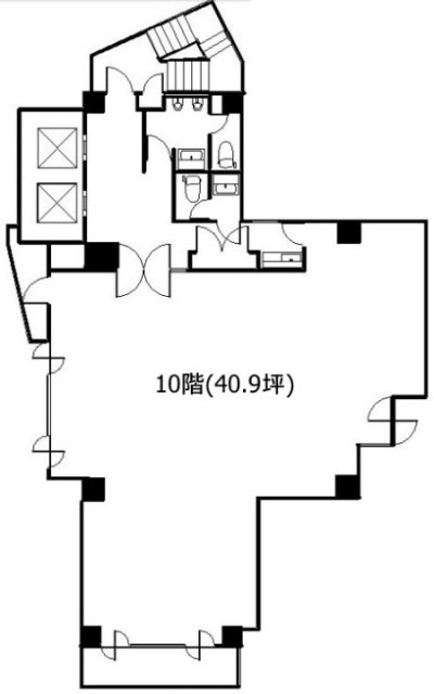 本郷綱ビル10F 間取り図