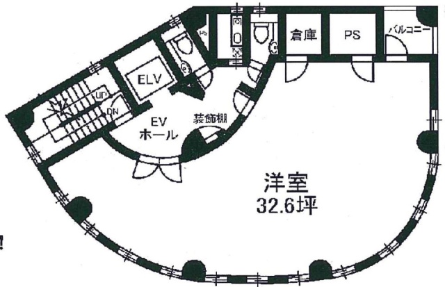 第2アムスビル3F 間取り図