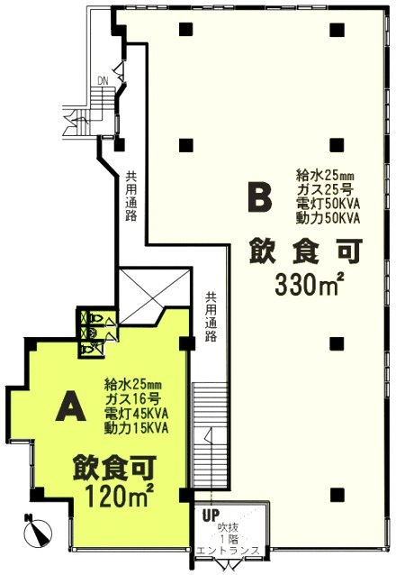 ヴァンヴェール南平台ビルA 間取り図
